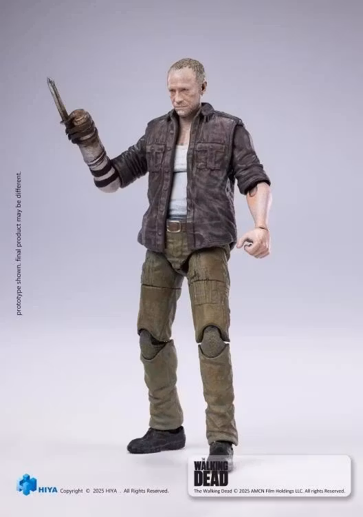 The Walking Dead Exquisite Mini Series Merle Dixon 1/18 Scale PX Previews Exclusive Action Figure