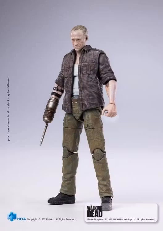 The Walking Dead Exquisite Mini Series Merle Dixon 1/18 Scale PX Previews Exclusive Action Figure