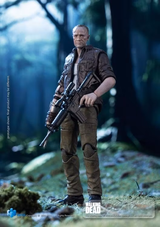The Walking Dead Exquisite Mini Series Merle Dixon 1/18 Scale PX Previews Exclusive Action Figure