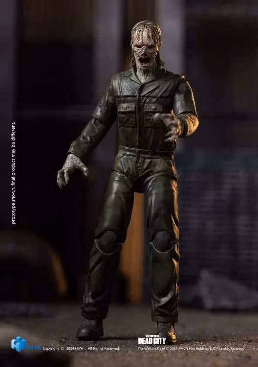The Walking Dead: Daryl Dixon Exquisite Mini Series Dark Eyes Walker 1/18 Scale PX Previews Exclusive Action Figure