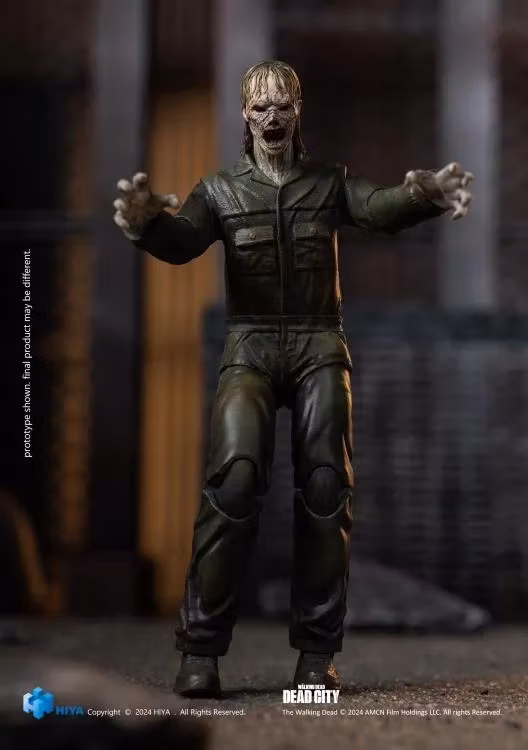 The Walking Dead: Daryl Dixon Exquisite Mini Series Dark Eyes Walker 1/18 Scale PX Previews Exclusive Action Figure