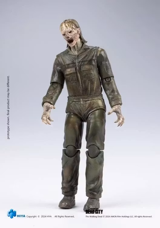 The Walking Dead: Daryl Dixon Exquisite Mini Series Dark Eyes Walker 1/18 Scale PX Previews Exclusive Action Figure