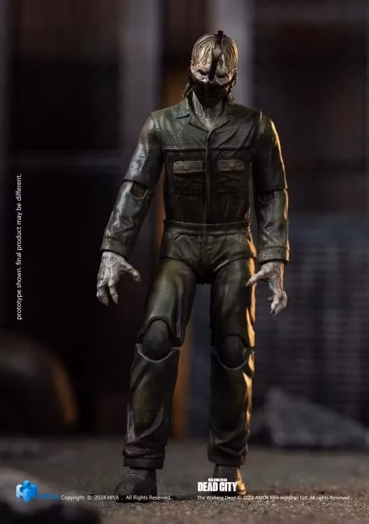The Walking Dead: Daryl Dixon Exquisite Mini Series Dark Eyes Walker 1/18 Scale PX Previews Exclusive Action Figure