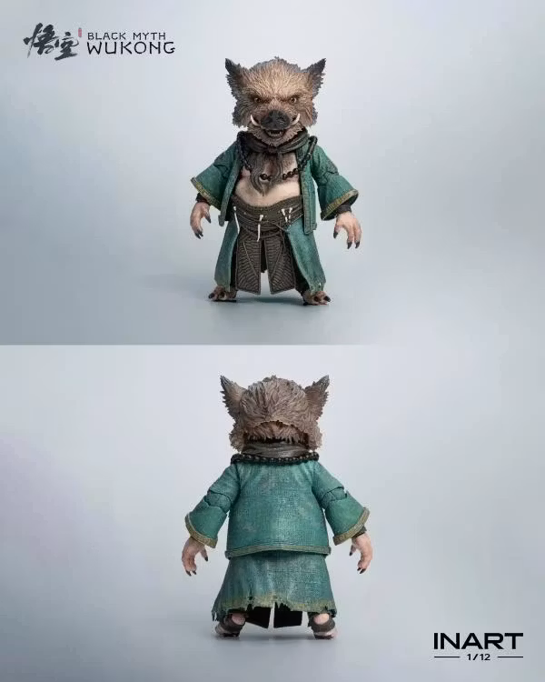 Black Myth: Wukong InArt Zhu Bajie 1/12 Scale Action Figure