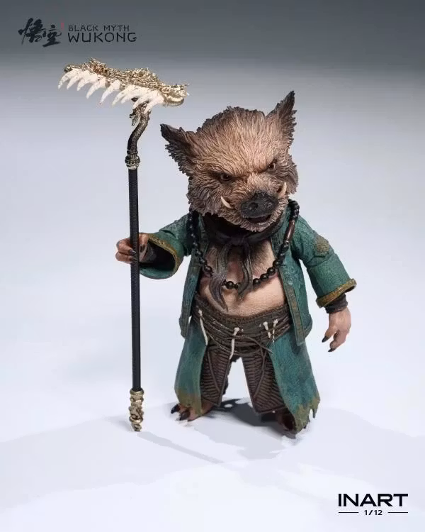 Black Myth: Wukong InArt Zhu Bajie 1/12 Scale Action Figure