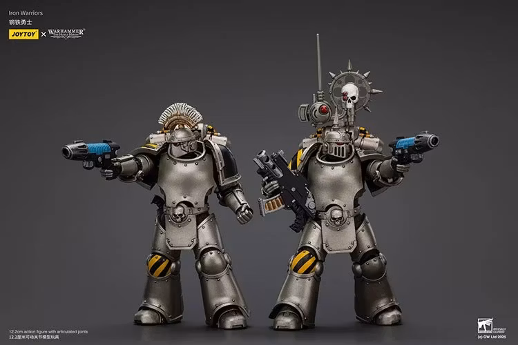 Warhammer: The Horus Heresy Iron Warriors MKII Tactical Legionary with Nuncio-vox 1/18 Scale Action Figure