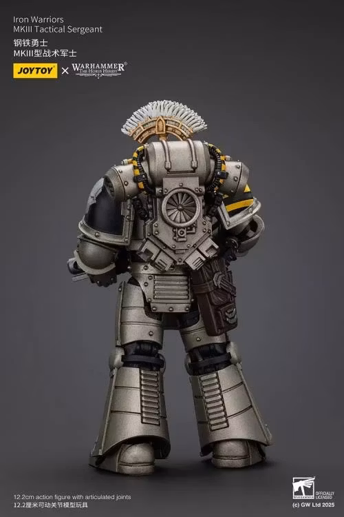 Warhammer: The Horus Heresy Iron Warriors MKIII Tactical Sergeant 1/18 Scale Action Figure