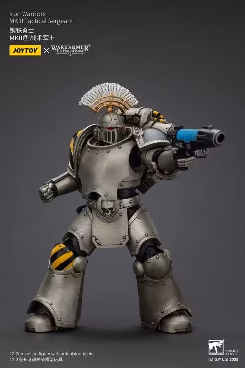 Warhammer: The Horus Heresy Iron Warriors MKIII Tactical Sergeant 1/18 Scale Action Figure