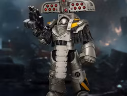 Warhammer: The Horus Heresy Iron Warriors Tyrant Siege Master Terminator with Rocket Launcher 1/18 Scale Action Figure