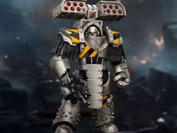 Warhammer: The Horus Heresy Iron Warriors Tyrant Siege Terminator with Rocket Launcher 1/18 Scale Action Figure