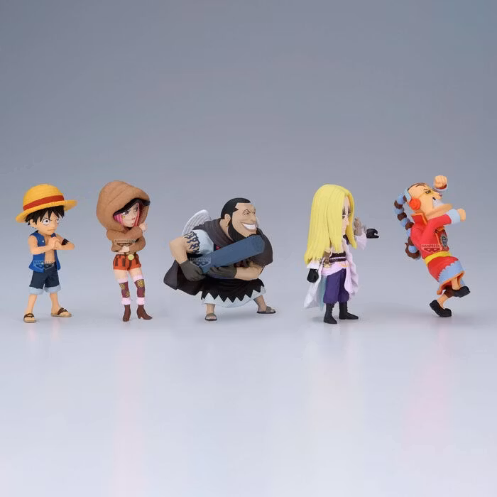 One Piece World Collectable Figure Pacifista Sabaody Island the Worst Generation Set of 5 Figures