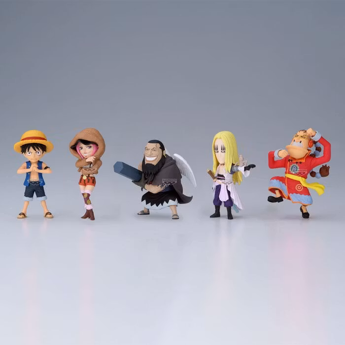 One Piece World Collectable Figure Pacifista Sabaody Island the Worst Generation Set of 5 Figures