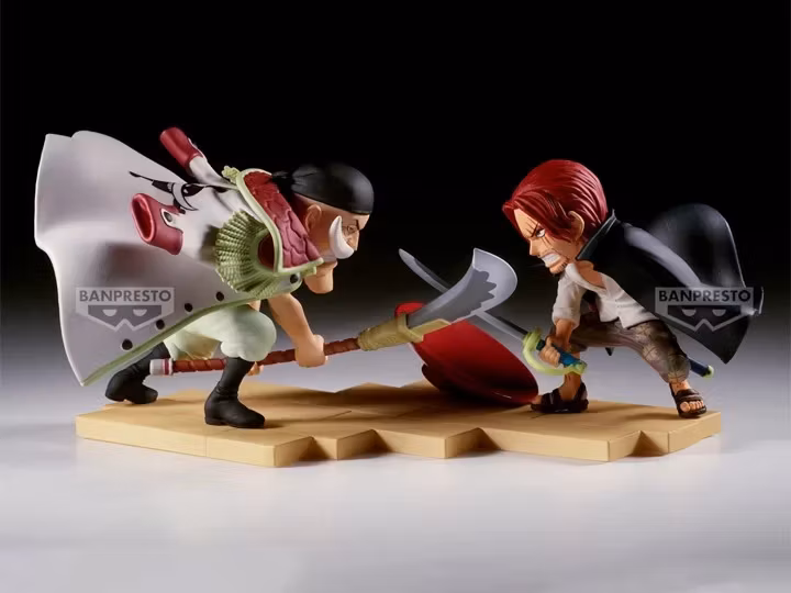 One Piece World Collectable Figure Log Stories Edward Newgate vs. Shanks