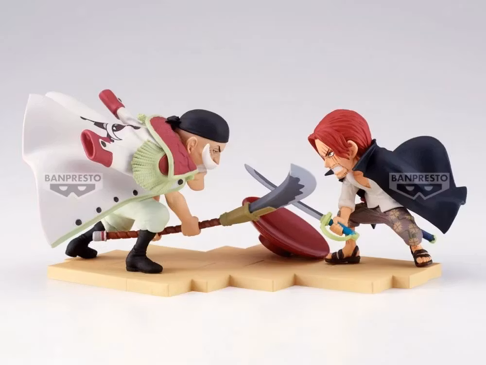 One Piece World Collectable Figure Log Stories Edward Newgate vs. Shanks