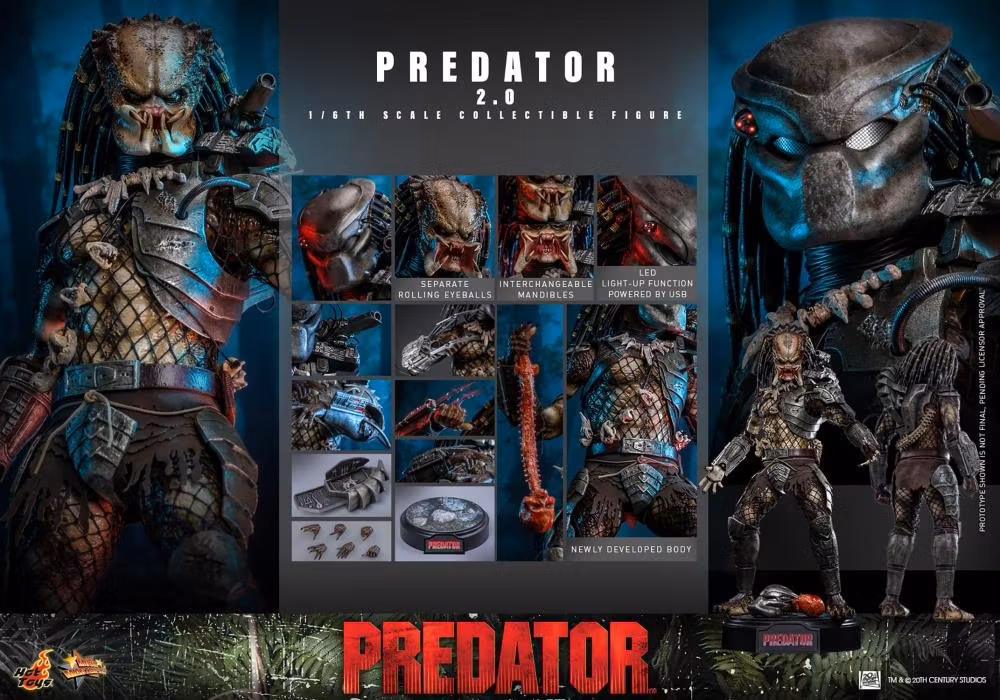 Predator MMS816 Predator (2.0 Ver.) 1/6th Scale Collectible Figure