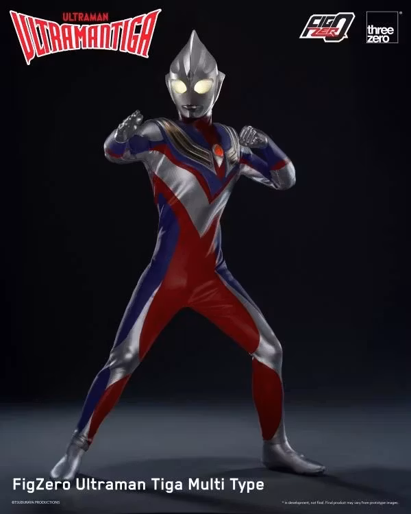 Ultraman Tiga FigZero Ultraman Tiga (Multi Type) Action Figure