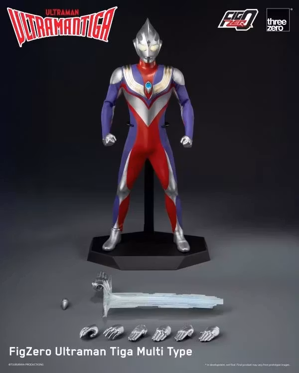 Ultraman Tiga FigZero Ultraman Tiga (Multi Type) Action Figure