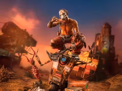 Borderlands 3 Psycho Bandit & Claptrap 1/6 Scale Limited Edition Diorama