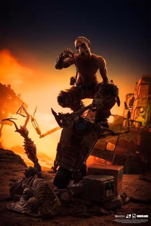 Borderlands 3 Psycho Bandit & Claptrap 1/6 Scale Limited Edition Diorama