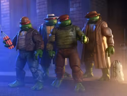 Teenage Mutant Ninja Turtles Gangster Turtles (Mirage Comics) Action Figure 4-Pack