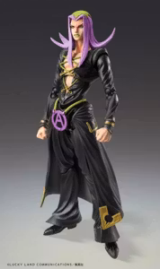 JoJo's Bizarre Adventure: Golden Wind Super Action Statue Leone Abbacchio (Black Ver.)