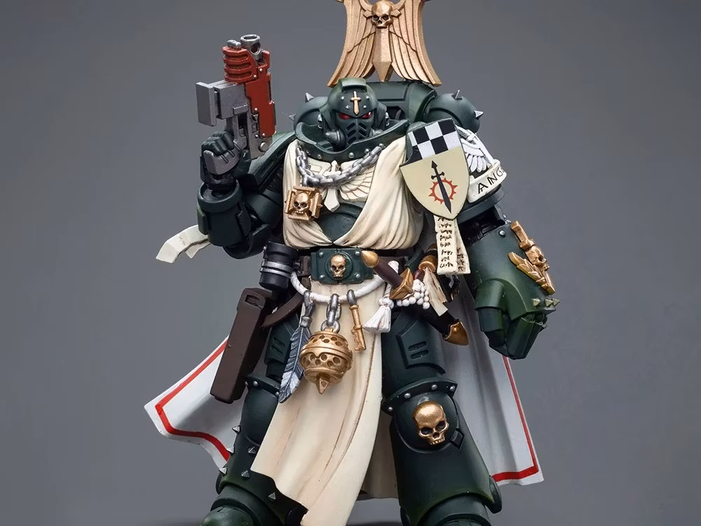 Warhammer 40k Dark Angels Master with Power Fist 1/18 Scale Action Figure