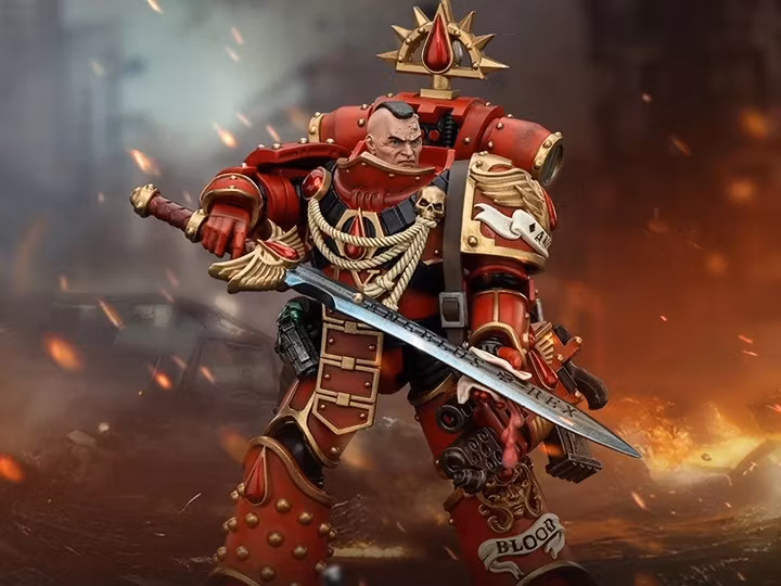 Warhammer: The Horus Heresy Blood Angels Raldoron, First Captain of the Blood Angels 1/18 Scale Action Figure