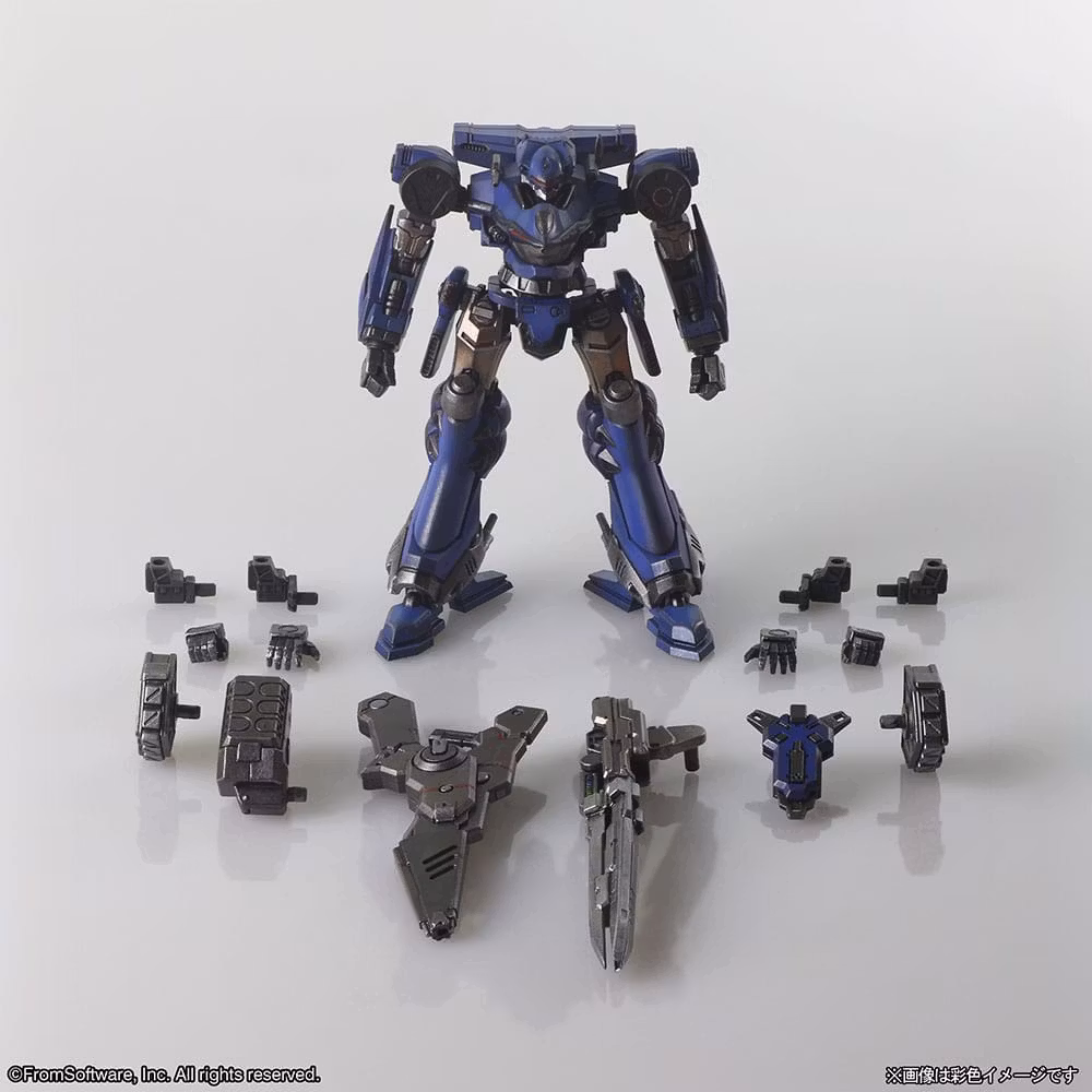Armored Core Structure Arts Set Model Kits