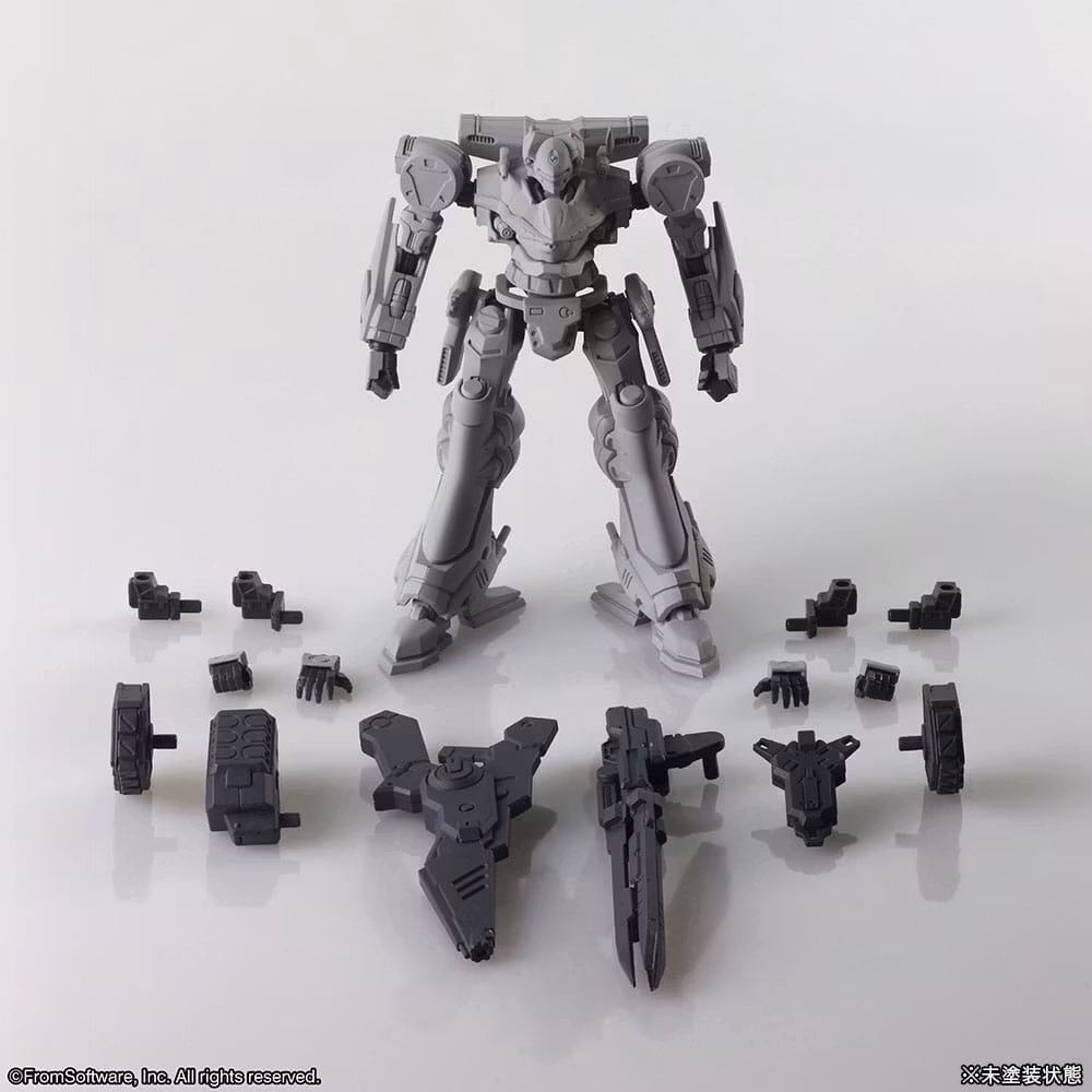 Armored Core Structure Arts Set Model Kits