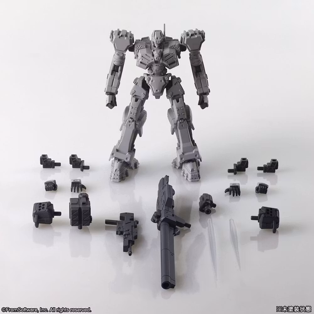 Armored Core Structure Arts Set Model Kits