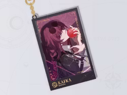 Honkai: Star Rail Countdown Departure Series Acrylic Keychain Kafka Glitter