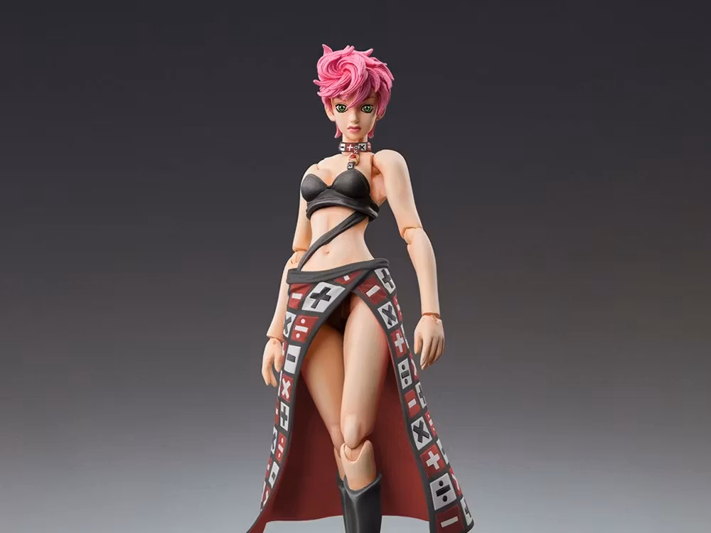 JoJo's Bizarre Adventure: Golden Wind Super Action Statue Trish Una (Black Ver.) Action Figure