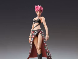 JoJo's Bizarre Adventure: Golden Wind Super Action Statue Trish Una (Black Ver.) Action Figure