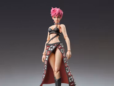 JoJo's Bizarre Adventure: Golden Wind Super Action Statue Trish Una (Black Ver.) Action Figure