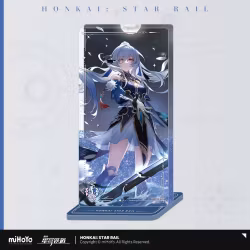 Honkai: Star Rail Light Cone Acrylic Ornament with Glitter: Jingliu I shall be my own Sowrd