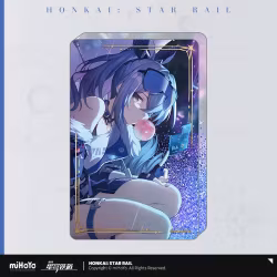 Honkai: Star Rail Light Cone Acrylic Ornament with Glitter: Incessant Rain