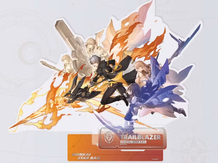 Honkai: Star Rail Path of the Abundance Series Acrylic Stand Trailblazer Male