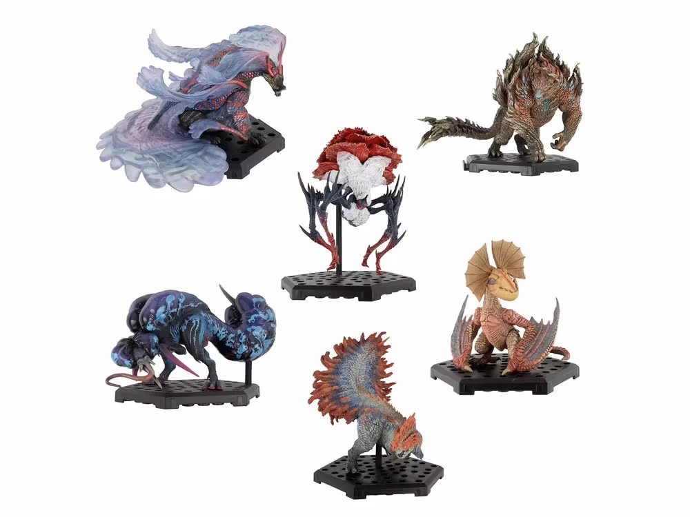 Monster Hunter Capcom Figure Builder Standard Model Plus Vol.28 Box of 6 Figures
