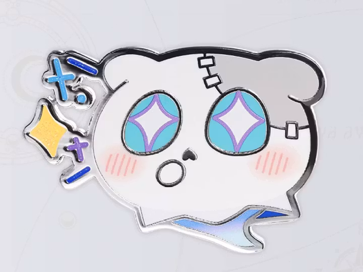 Honkai: Star Rail Wubbaboo Series Pin Badge Starry Pitiful Anticipation