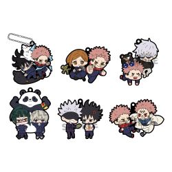 Jujutsu Kaisen Rubber Mascot Rubber Charms Set (Rerelease)