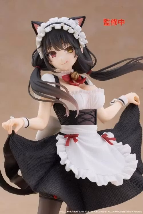 Date A Live V Kurumi Tokisaki (Cat Ear Maid Ver.) Coreful Figure