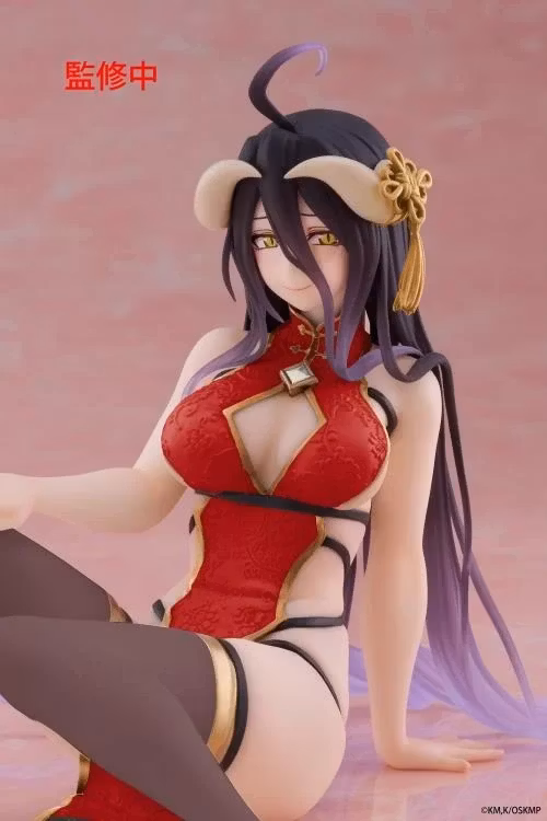 Overlord Desktop Cute Albedo (Chinese Dress Renewal Ver.) Figure