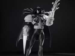 Batman: Black & White Azrael 1/10 Scale Limited Edition Statue (Joe Quesada)