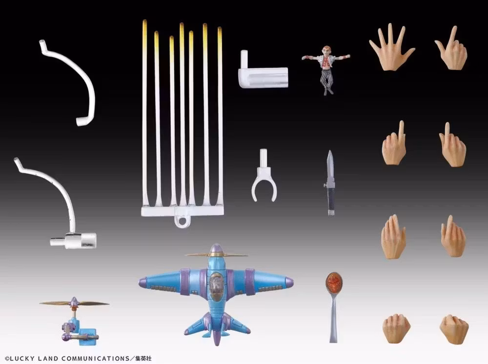 JoJo's Bizarre Adventure: Golden Wind Super Action Statue Narancia Ghirga & Aerosmith