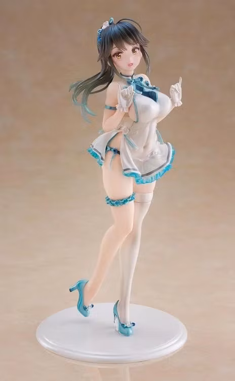 Anmi Illustration Pontyail Girl: Qipao 1/6 Scale Figure