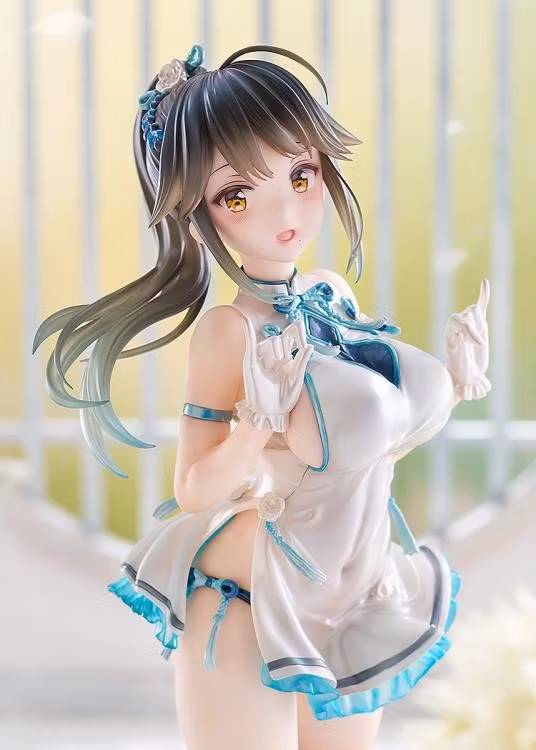 Anmi Illustration Pontyail Girl: Qipao 1/6 Scale Figure