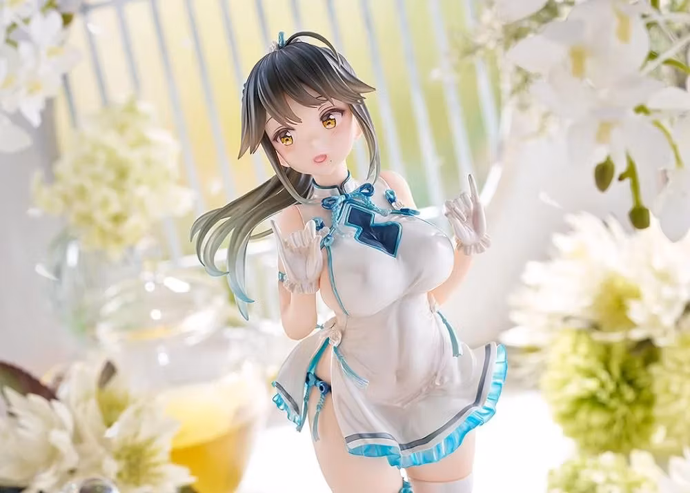 Anmi Illustration Pontyail Girl: Qipao 1/6 Scale Figure