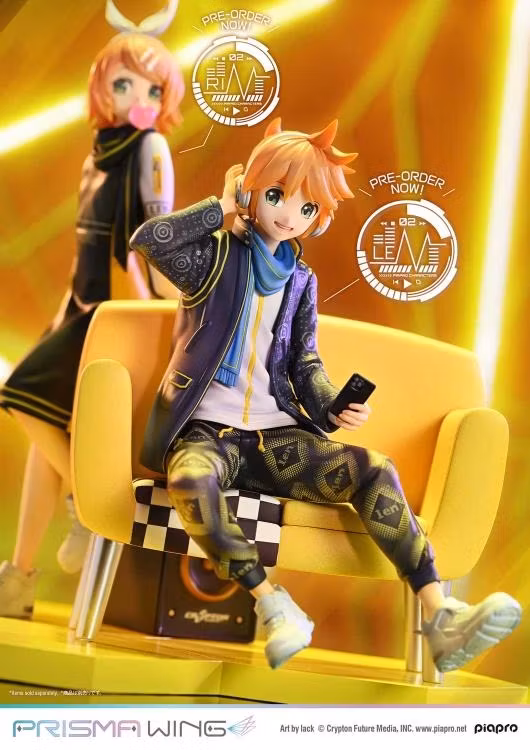 Vocaloid Prisma Wing Kagamine Len (Art by lack) 1/7 Scale Figure