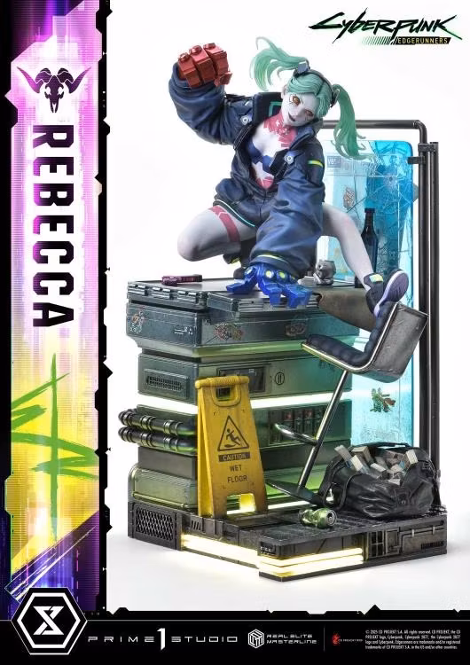 Cyberpunk: Edgerunners Real Elite Masterline Rebecca 1/4 Scale Statue