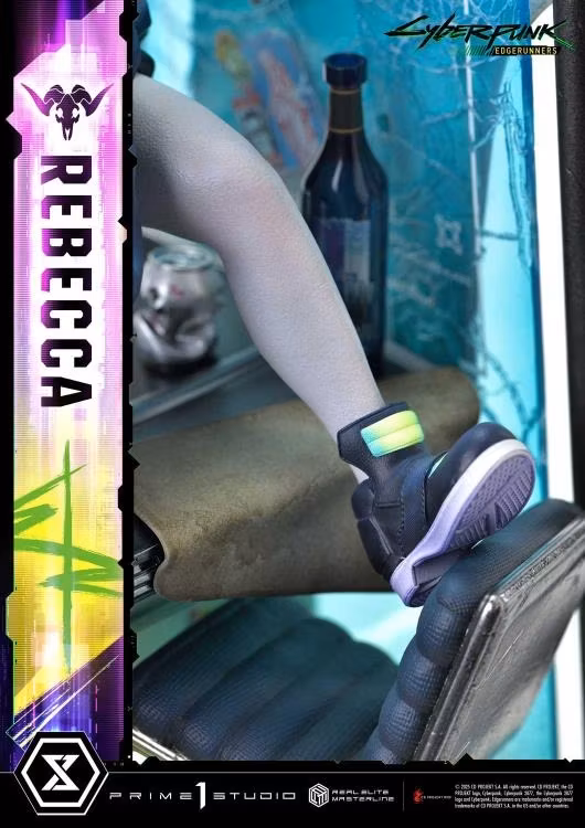 Cyberpunk: Edgerunners Real Elite Masterline Rebecca 1/4 Scale Statue